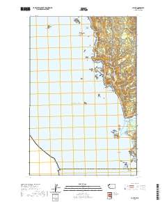 La Push 2020 topographic map thumbnail