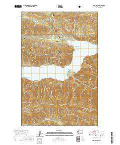 Lake Crescent 2020 topographic map thumbnail
