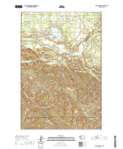 Lake Lawrence 2020 topographic map thumbnail