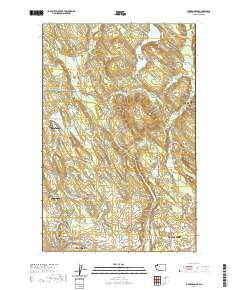 Lake Roesiger 2020 topographic map thumbnail