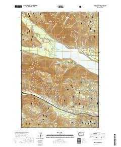 Lake Wenatchee 2020 topographic map thumbnail