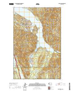 Lake Whatcom 2020 topographic map thumbnail