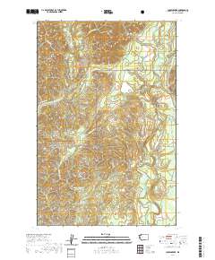 Larsen Creek 2020 topographic map thumbnail