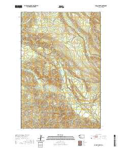 Le Dout Creek 2020 topographic map thumbnail