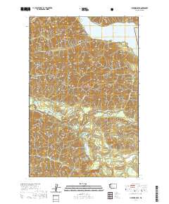 Lightning Peak 2020 topographic map thumbnail
