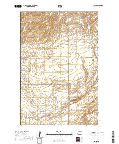 Lind SE 2020 topographic map thumbnail