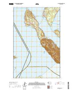 Lummi Island 2020 topographic map thumbnail