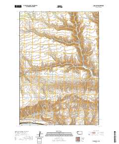 Luna Gulch 2020 topographic map thumbnail