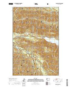 Mount Muller 2020 topographic map thumbnail