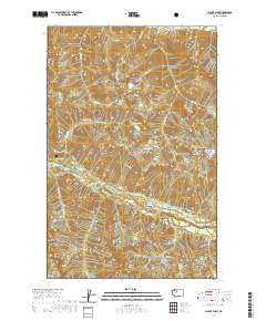 Mount Pugh 2020 topographic map thumbnail