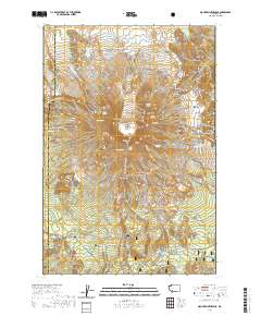 Mount Saint Helens 2020 topographic map thumbnail