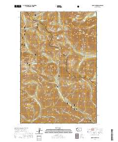 Mount Stuart 2020 topographic map thumbnail