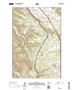 Napavine 2020 topographic map thumbnail
