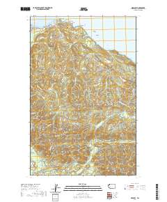 Neah Bay 2020 topographic map thumbnail