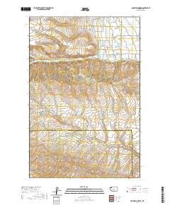 Manastash Creek 2020 topographic map thumbnail
