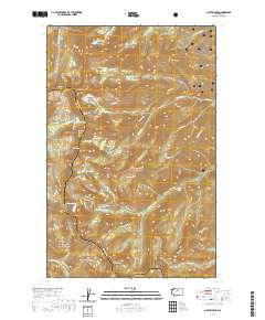 Martin Peak 2020 topographic map thumbnail