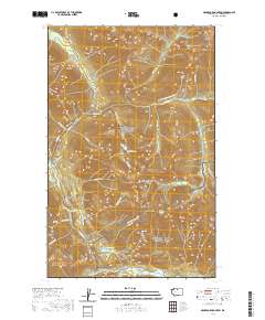 McGregor Mountain 2020 topographic map thumbnail