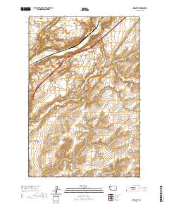 Mesa East 2020 topographic map thumbnail