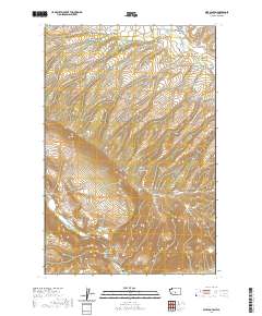 Milk Canyon 2020 topographic map thumbnail