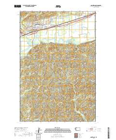 Montesano 2020 topographic map thumbnail