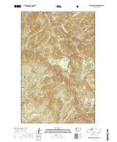 Monumental Mountain 2020 topographic map thumbnail