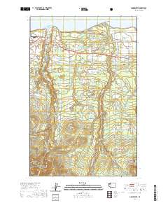 Morse Creek 2020 topographic map thumbnail