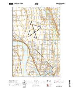 Moses Lake North 2020 topographic map thumbnail