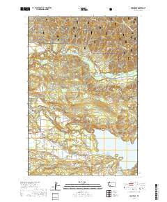 Mossyrock 2020 topographic map thumbnail