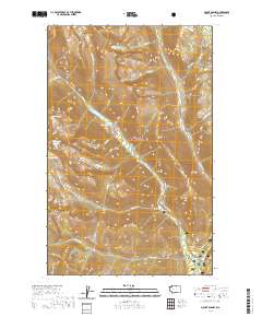 Mount Barney 2020 topographic map thumbnail