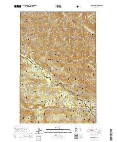 Mount Clifty 2020 topographic map preview