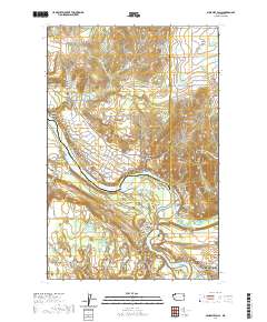 Nine Mile Falls 2020 topographic map thumbnail