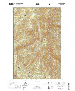 North Baldy 2020 topographic map thumbnail