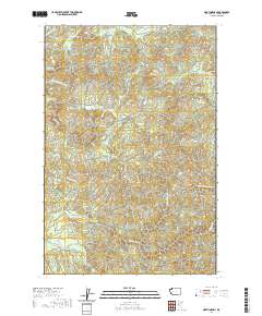 North Nemah 2020 topographic map thumbnail