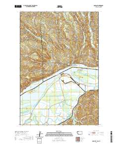 Oak Point 2020 topographic map thumbnail