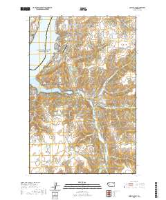 Olsen Canyon 2020 topographic map thumbnail