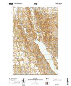 Omak Lake 2020 topographic map thumbnail