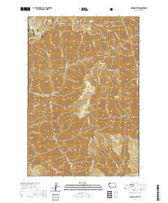 Oregon Butte 2020 topographic map thumbnail