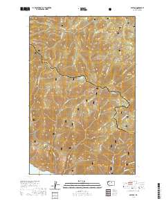 Oss Peak 2020 topographic map thumbnail
