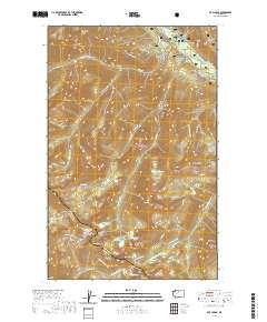 Oval Peak 2020 topographic map thumbnail