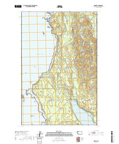 Ozette 2020 topographic map thumbnail