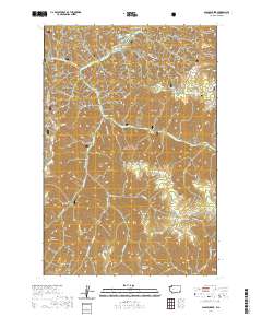 Panjab Creek 2020 topographic map thumbnail