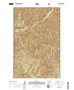 Pass Creek 2020 topographic map thumbnail