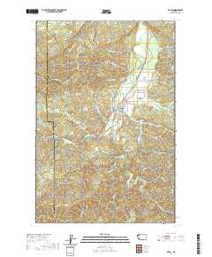 Pe Ell 2020 topographic map thumbnail