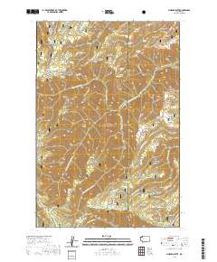 Pinkham Butte 2020 topographic map thumbnail