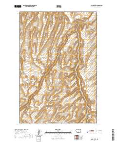 Poisel Butte 2020 topographic map thumbnail