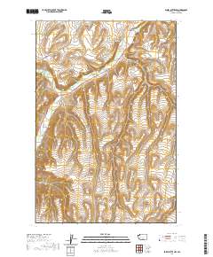 Poisel Butte NW 2020 topographic map thumbnail