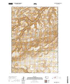 Poisel Butte SE 2020 topographic map thumbnail