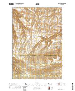 Poisel Butte SW 2020 topographic map thumbnail
