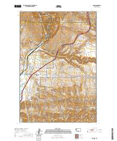 Pomona 2020 topographic map thumbnail