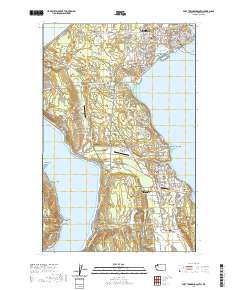 Port Townsend South 2020 topographic map thumbnail